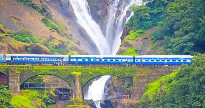 Dudhsagar water falls